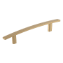 Miseno Parkside 5-1/16 Inch Center to Center Bar Cabinet Pull - Pack of 10 Champagne Bronze