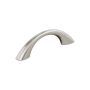 Miseno Mangrove 3 Inch Center to Center Arch Cabinet Pull - Pack of 10 Brushed Satin Nickel