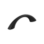 Miseno Mangrove 3 Inch Center to Center Arch Cabinet Pull - Pack of 10 Matte Black