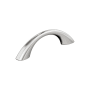 Miseno Mangrove 3 Inch Center to Center Arch Cabinet Pull - Pack of 10 Polished Chrome