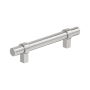 Miseno Skyway 3-3/4 Inch Center to Center Bar Cabinet Pull - Pack of 10 Polished Chrome