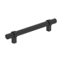 Miseno Skyway 5-1/16 Inch Center to Center Bar Cabinet Pull - Pack of 25 Matte Black