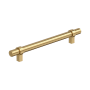 Miseno Skyway 6-5/16 Inch Center to Center Bar Cabinet Pull Champagne Bronze