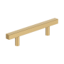 Miseno Hudson 3-3/4 Inch Center to Center Bar Cabinet Pull - Pack of 25 Champagne Bronze