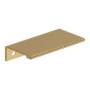 Miseno Mulberry 2-3/16 Inch Center to Center Finger Cabinet Pull - Pack of 10 Champagne Bronze
