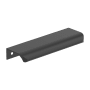 Miseno Lassen 2-3/16 Inch Center to Center Finger Cabinet Pull - Pack of 10 Matte Black