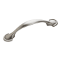 Miseno Whitewood 3 Inch Center to Center Arch Cabinet Pull Brushed Satin Nickel