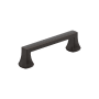 Miseno Huntington 3-3/4 Inch Center to Center Handle Cabinet Pull Brushed Oil Rubbed Bronze