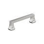 Miseno Huntington 3-3/4 Inch Center to Center Handle Cabinet Pull - Pack of 25 Polished Chrome