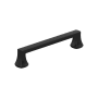 Miseno Huntington 5-1/16 Inch Center to Center Handle Cabinet Pull - Pack of 25 Matte Black