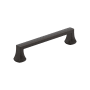 Miseno Huntington 5-1/16 Inch Center to Center Handle Cabinet Pull - Pack of 10 Brushed Oil Rubbed Bronze