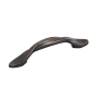 Miseno Elm 3 Inch Center to Center Handle Cabinet Pull - Pack of 10 Brushed Oil Rubbed Bronze