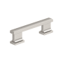 Miseno Alder 3 Inch Center to Center Bar Cabinet Pull - Pack of 10 Brushed Satin Nickel