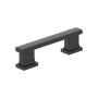 Miseno Alder 3 Inch Center to Center Bar Cabinet Pull - Pack of 10 Matte Black