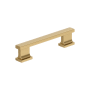 Miseno Alder 3-3/4 Inch Center to Center Bar Cabinet Pull - Pack of 25 Champagne Bronze