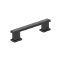 Miseno Alder 3-3/4 Inch Center to Center Bar Cabinet Pull - Pack of 25 Matte Black