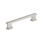 Miseno Alder 5-1/16 Inch Center to Center Bar Cabinet Pull - Pack of 10 Brushed Satin Nickel