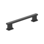 Miseno Alder 5-1/16 Inch Center to Center Bar Cabinet Pull - Pack of 10 Matte Black