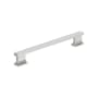Miseno Alder 6-5/16 Inch Center to Center Bar Cabinet Pull - Pack of 25 Polished Chrome