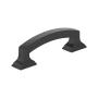 Miseno Sycamore 3 Inch Center to Center Handle Cabinet Pull - Pack of 10 Matte Black