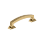 Miseno Sycamore 3-3/4 Inch Center to Center Handle Cabinet Pull - Pack of 25 Champagne Bronze