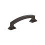 Miseno Sycamore 3-3/4 Inch Center to Center Handle Cabinet Pull - Pack of 25 Brushed Oil Rubbed Bronze
