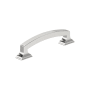 Miseno Sycamore 3-3/4 Inch Center to Center Handle Cabinet Pull - Pack of 25 Polished Chrome