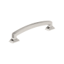 Miseno Sycamore 5-1/16 Inch Center to Center Handle Cabinet Pull Brushed Satin Nickel