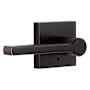 Miseno Lorton Flat Bar Privacy Door Lever Set Oil Rubbed Bronze