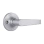Miseno Momac Straight Non-Turning One-Sided Door Lever Satin Chrome