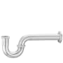 Miseno Bathroom Drain P-Trap Brushed Nickel