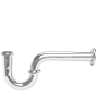 Miseno Bathroom Drain P-Trap Chrome
