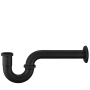 Miseno Bathroom Drain P-Trap Matte Black