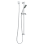 Miseno Elysa 1.8 GPM Single Function Hand Shower Package - Includes Slide Bar, Hose, and Wall Supply Polished Chrome