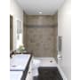 Miseno Readyset 60" X 36" X 96" Fifteen Panel Alcove Shower Wall Kit Stone Mesa