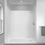 Miseno ReadySet 48" X 34" X 78" Five Panel Alcove Shower Wall Kit White Tile