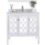 Miseno Mare 36" Free Standing Vanity with Vanity Top and Undermount Sink White