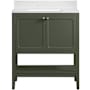 Deep Olive Green