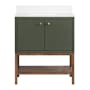 Deep Olive Green