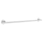 Miseno Mia 24" Wide Towel Bar Polished Chrome