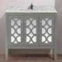 Miseno Mare 36" Free Standing Vanity with Vanity Top and Undermount Sink Gray