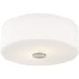 Mitzi Sophie 2 Light 12" Wide Flush Mount Ceiling Fixture with Opal Etched Shade Polished Nickel