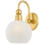 Mitzi Jerica 7" Wide Vanity Light Aged Brass