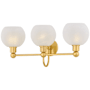 Mitzi Jerica 3 Light 25" Wide Vanity Light Aged Brass