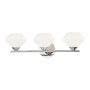 Mitzi Valerie 3 Light 21-3/4" Wide Bathroom Vanity Light Polished Nickel