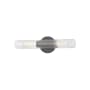 Mitzi Cecily 2 Light 4-3/4" Wide Wall Sconce with Clear Shades - ADA Compliant Old Bronze