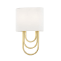 Mitzi Farah 2 Light 13-1/2" Tall Wall Sconce - ADA Compliant Aged Brass