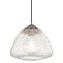 Mitzi Maya Single Light 12" Wide Pendant Polished Nickel