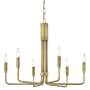 Mitzi Brigitte 6 Light 25" Wide Chandelier Aged Brass