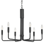 Mitzi Brigitte 6 Light 25" Wide Chandelier Old Bronze